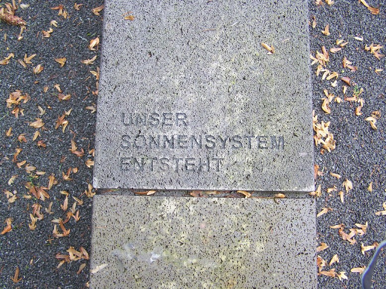 Unser Sonnensystem - Text